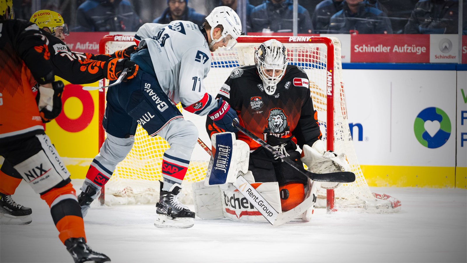 Pleite Im Winter Game Adler Mannheim