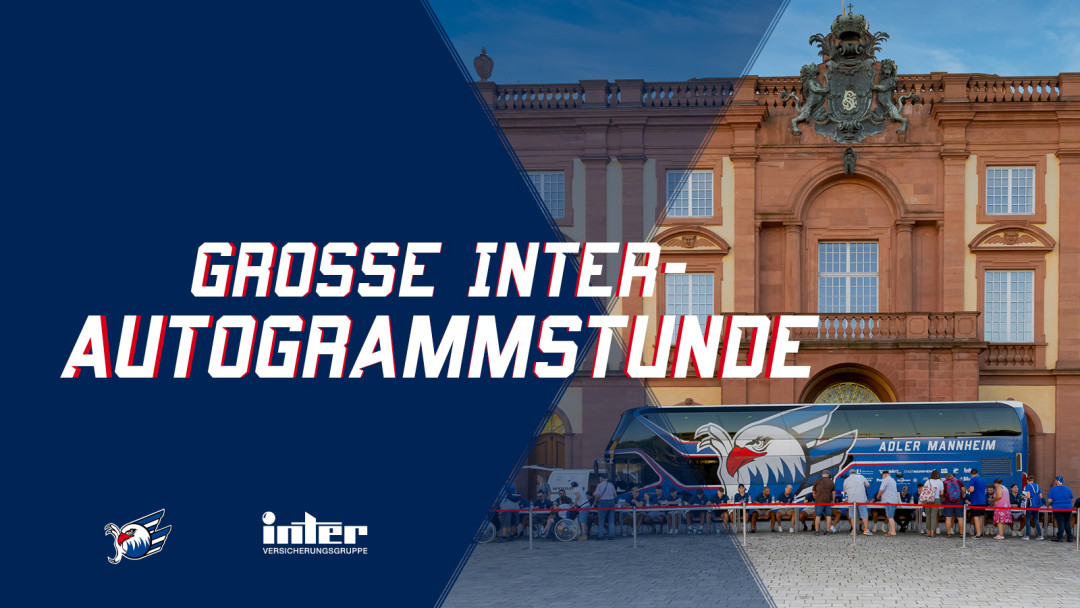 Große INTER-Autogrammstunde vor DEL-Start