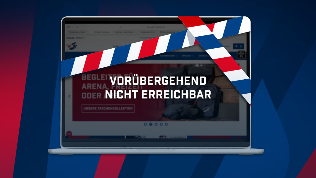 Onlineshop vorübergehend geschlossen