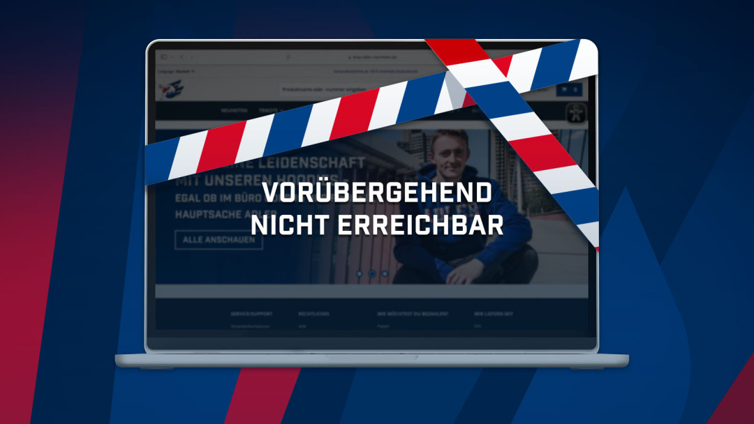 Onlineshop vorübergehend geschlossen