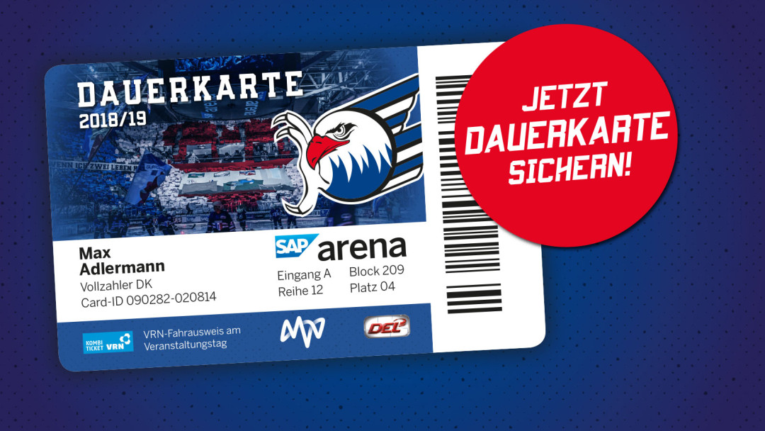 Jetzt die Dauerkarte für die Saison 2018/19 sichern