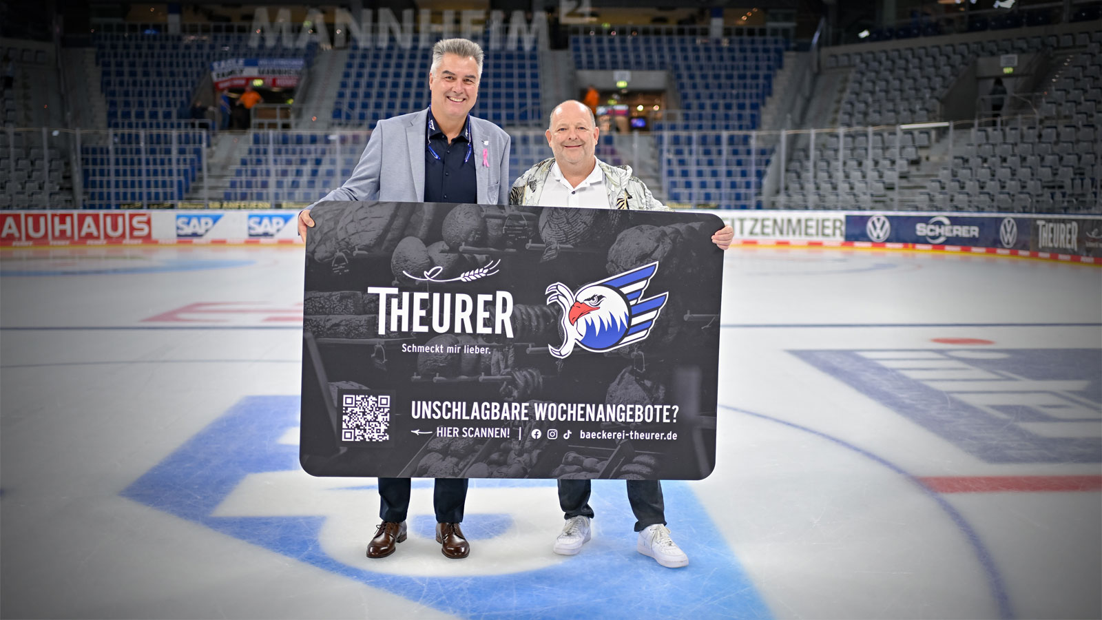 THEURER bakery is the new partner » Adler Mannheim