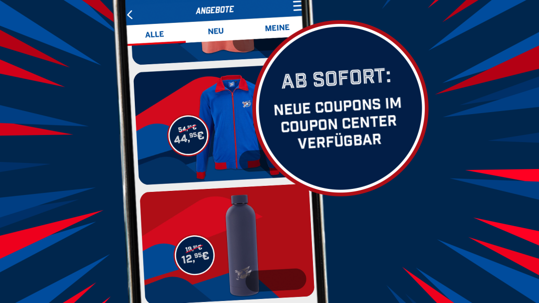 Neue Coupons für neues Merchandise