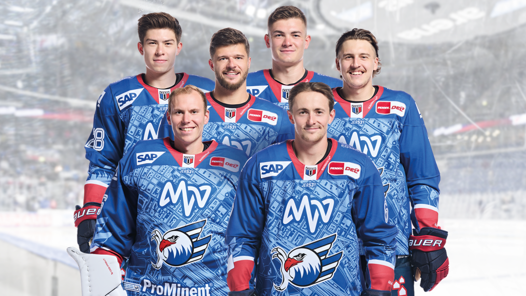 Sechs Adler für Deutschland