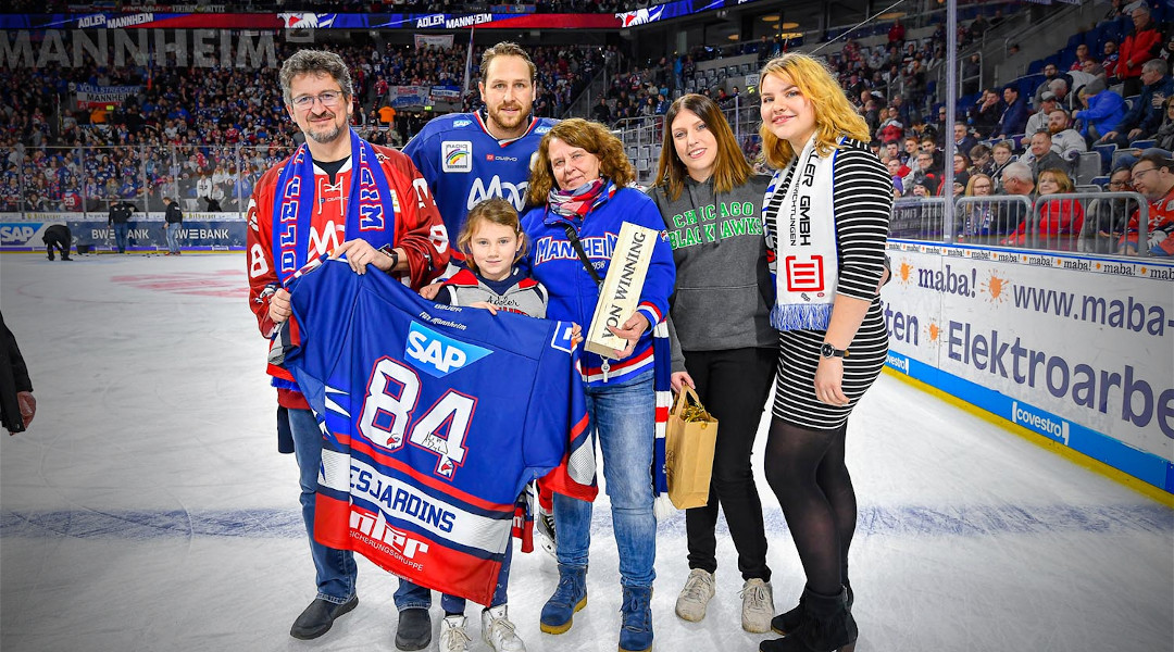 Andrew Desjardins ist Spieler des Monats Dezember