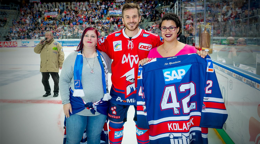 Chad Kolarik ist Spieler des Monats Dezember